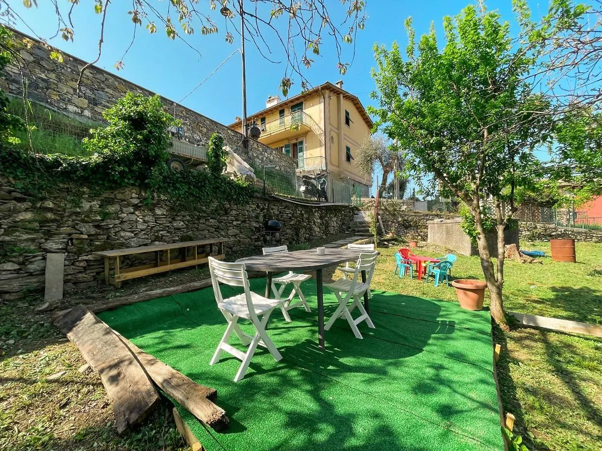 Jacuzzi Privata-Giardino-Parcheggio-Sdraio-Amaca-Intera Casa A Disposizione Villa Recco