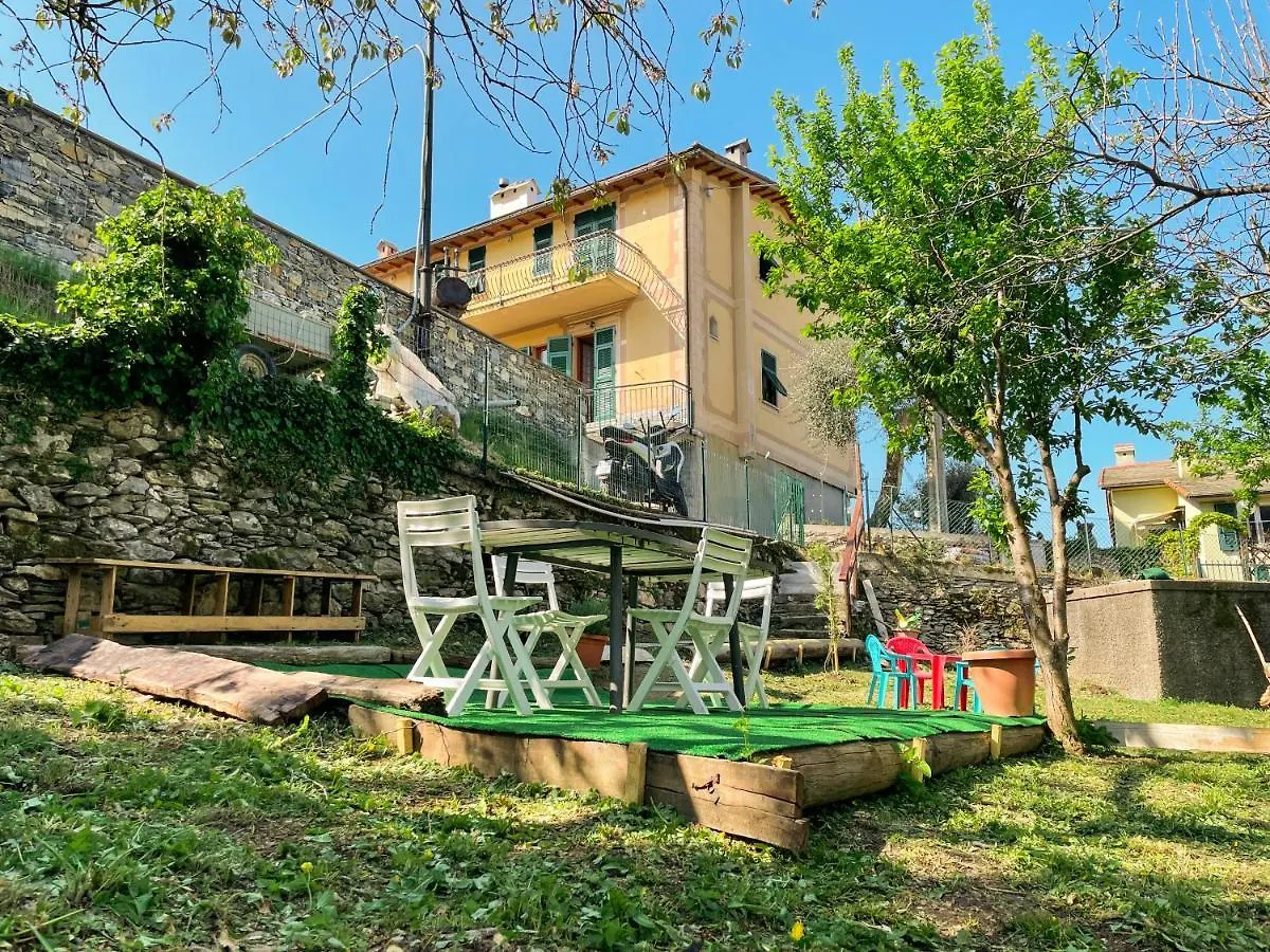 Holiday home Jacuzzi Privata-Giardino-Parcheggio-Sdraio-Amaca-Intera Casa A Disposizione Villa Recco